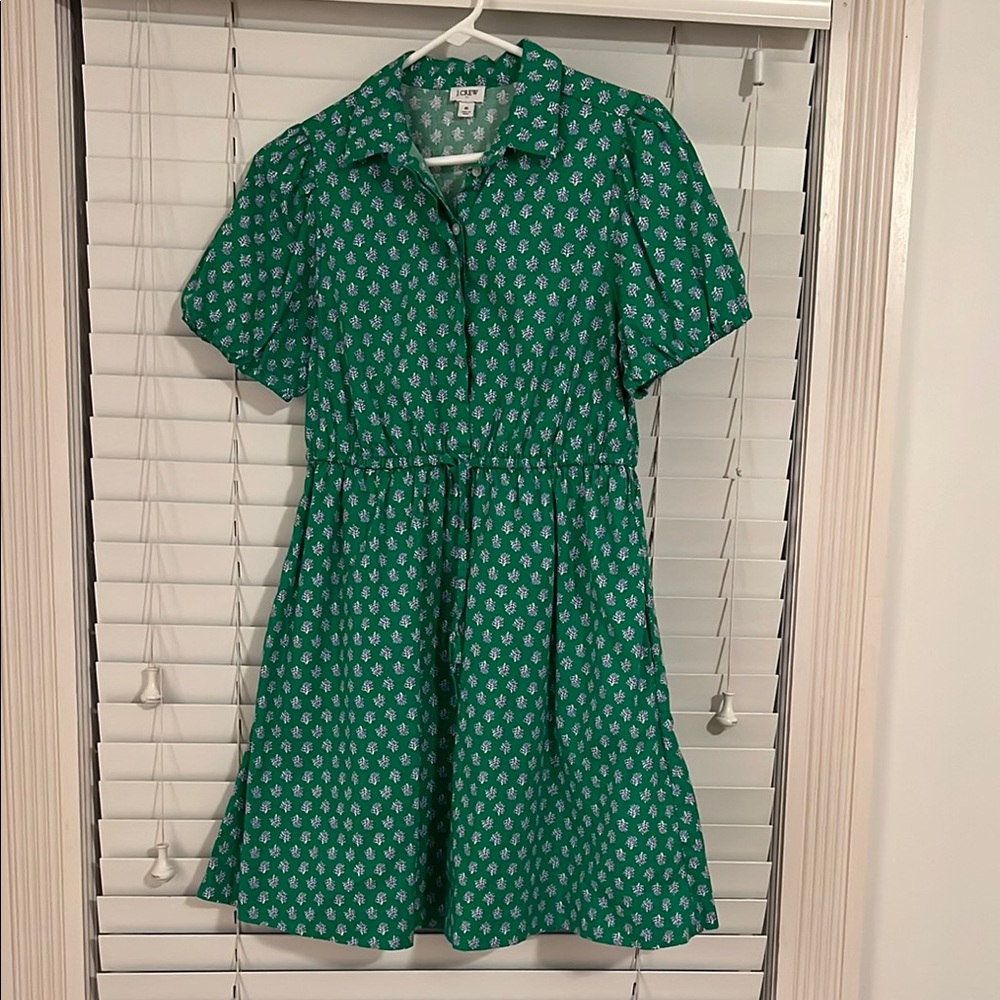 J. Crew cinch waist dress